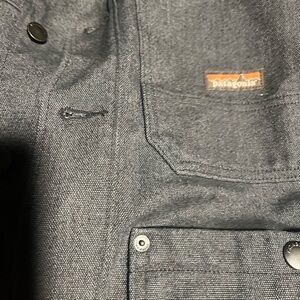 Patagonia Charcoal Jacket with Button Accents